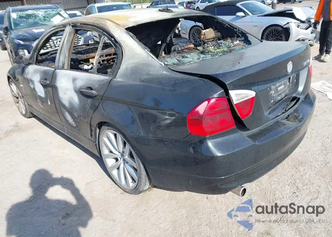 2007 BMW 328I z USA, uszkodzony, nr VIN WBAVA37567NE28772